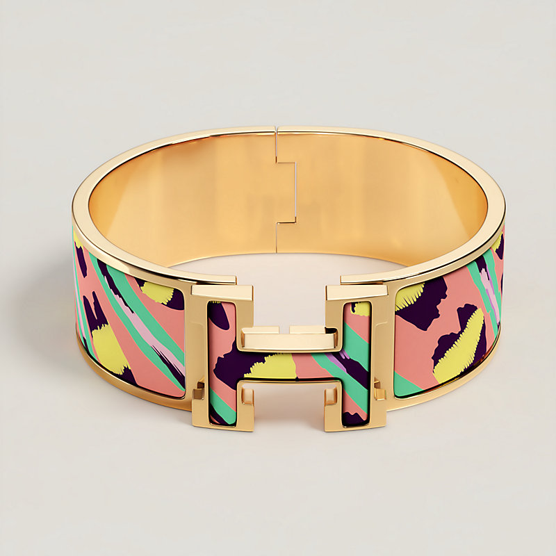 Clic Clac H Le Chat Carre bracelet | Hermès USA